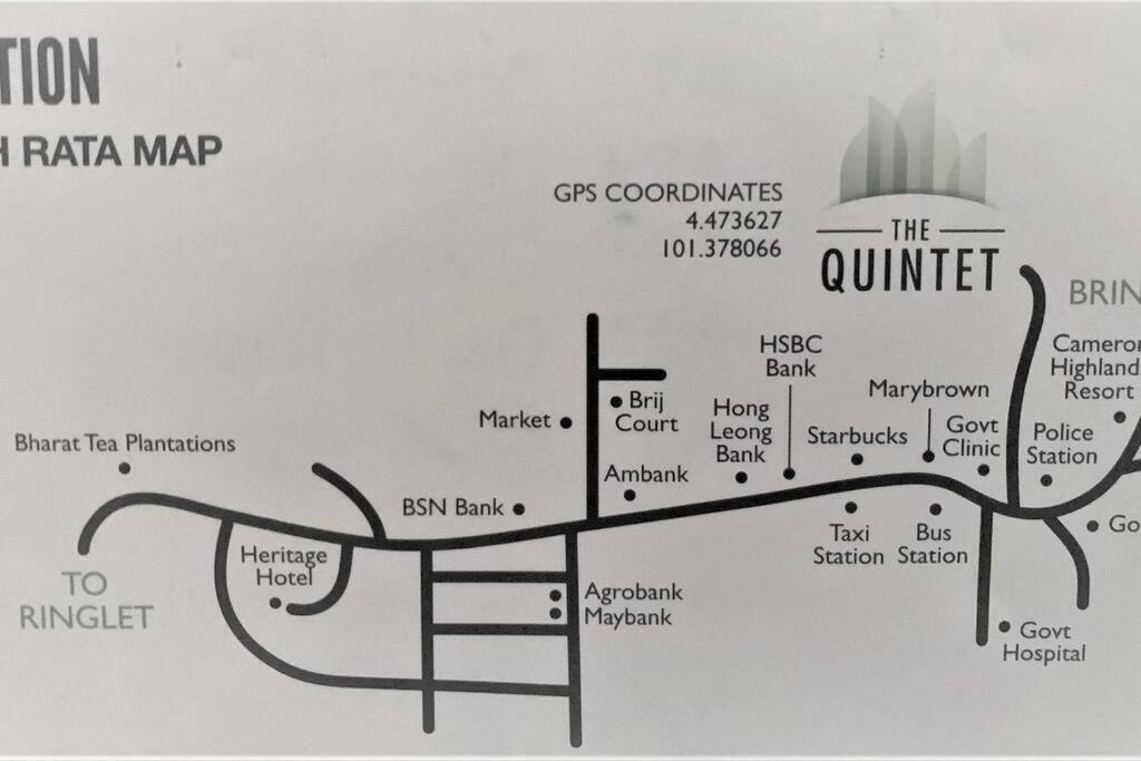 타나라타 Sunrise Terrace At Quintet 아파트 외부 사진